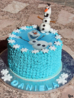 Una foto de Tarta Olaf