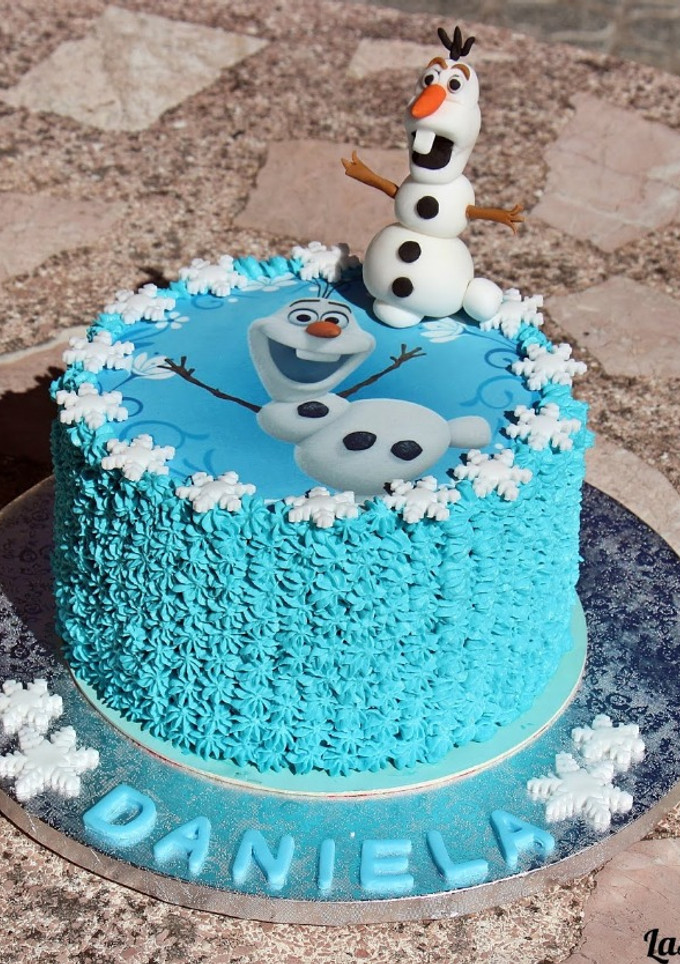 Una foto de Tarta Olaf