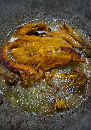 Foto resep Ayam Ungkep Goreng Gurih Manis