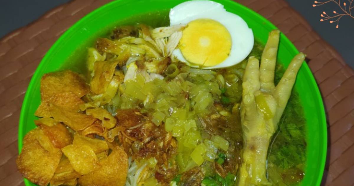 Resep Soto Ayam Bumbu Racik Indofood Oleh Amalia Ummu Shafiyyah Cookpad