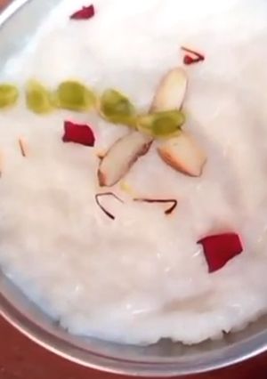 A picture of Vrat ki Kheer.