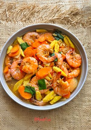 Foto resep Udang Saus Tiram