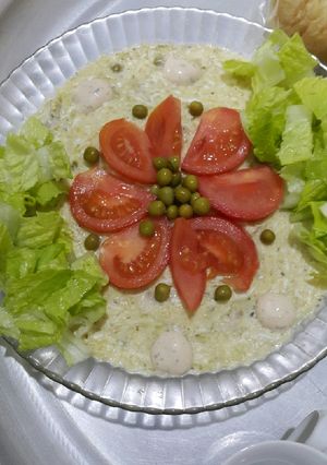عکسی از دستور سالاد الویه