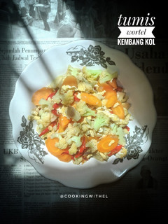 Foto resep Tumis Wortel kembang kol