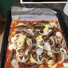 Una foto de Torta de sardinas arenques