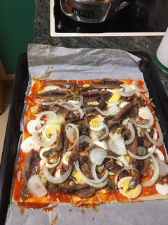 Una foto de Torta de sardinas arenques