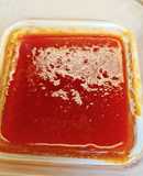 Salsa agridulce de pimiento rojo