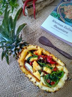 Foto resep Rujak Kuah Pindang dgn selada air