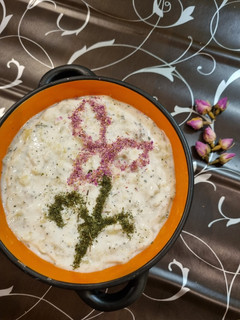 عکسی از دستور ماست و بادمجان