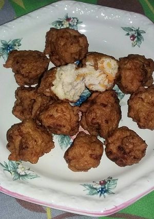 Foto resep Bola-bola ayam goreng