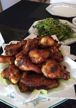 A picture of Ayam Goreng (Indonesian Fried Chicken).