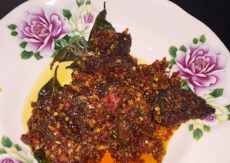 Anti Ribet, Memasak Dendeng balado Anti Gagal