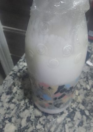 صورة لوصفة تحضير لبن منزلي ناجح100/100