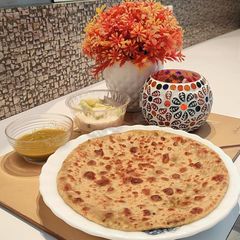 Matar ka parantha A picture of Matar ka parantha.