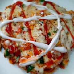 A picture of Healthy Bread Pizza.