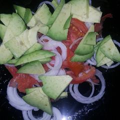 A picture of Kachumbari.