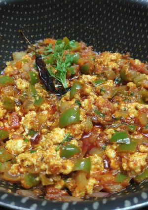 A picture of Veg Paneer Bhurji.