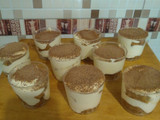 Tiramisú sin huevo