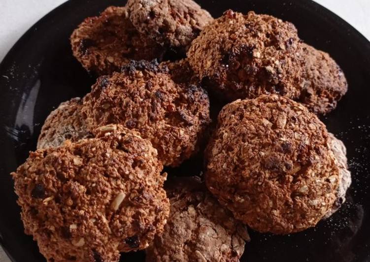 Simple Way to Prepare Any-night-of-the-week Galletitas avena girasol y chocolate. (Veganas) 🌱