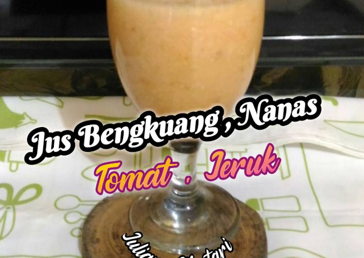 Resep Jus Bengkoang, Nanas, Tomat, Jeruk Anti Gagal
