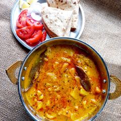 Dahi wale Aloo A picture of Dahi wale Aloo.