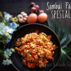 A picture of Sambal pare spesial.