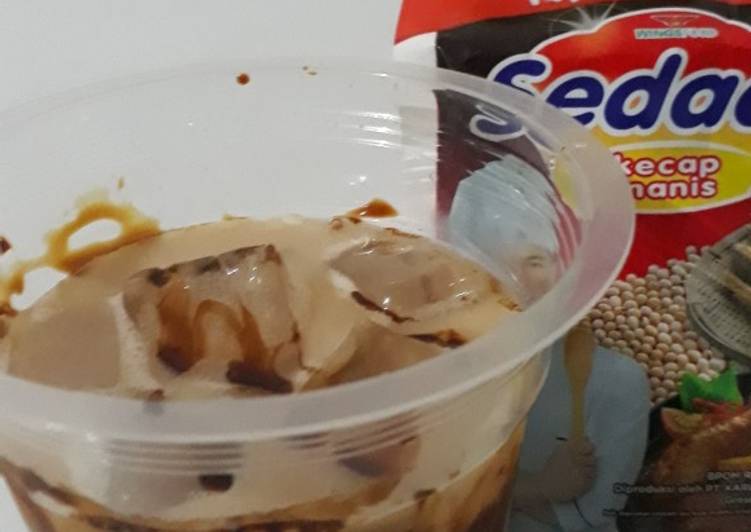 Resep Es Kopi Kecap Viral yang bikin betah
