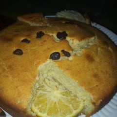 A picture of Secret Orange plain cake.