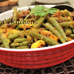 A picture of Beans & Potato Stir Fry.