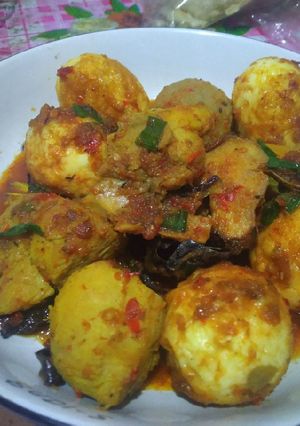 Foto resep Ayam telur balado