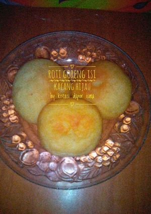 Foto resep Roti Goreng Isi Kacang Hijau