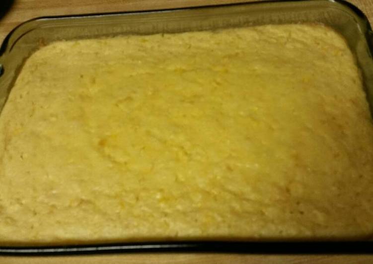 Recipe of Homemade Quick Corn Pudding