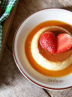 Foto resep Caramel Cheese Custard Pudding (#postingrame2_puding)