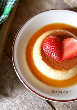 Foto resep Caramel Cheese Custard Pudding (#postingrame2_puding)