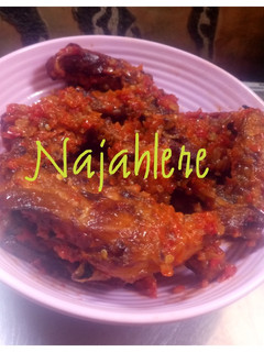 A picture of Peppered chicken.