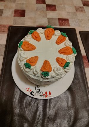 Una foto de Torta de zanahoria