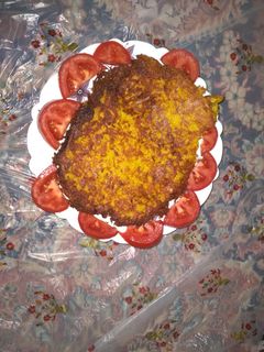 عکسی از دستور کوکو سیب زمینی خام