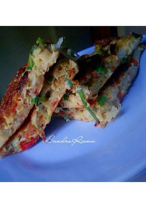 Foto resep Telur Dadar Sayur Pedas