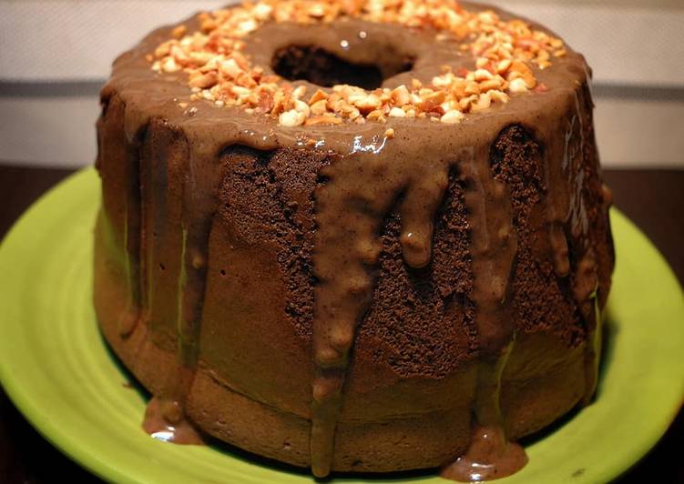 Cara Gampang Menyiapkan Chiffon black cofee (PR_AnekaChiffon), Enak Banget