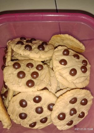 Foto resep Cokies simple no oven no mixer