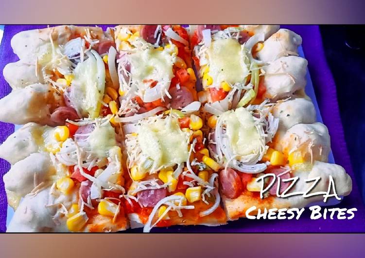 Resep PIZZA Cheesy Bites Rumahan Anti Gagal