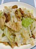 高麗菜燒豆皮