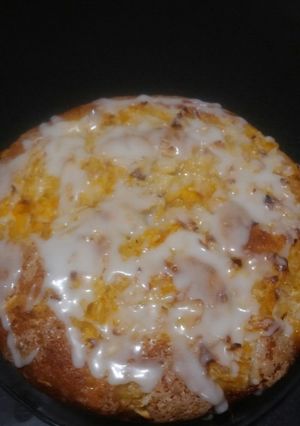 Una foto de Torta de naranja con glaseado