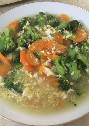 Foto resep 🥗 Ca Brokoli Wortel Salju