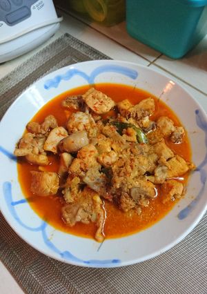 Foto resep Tumis ayam pedas simple