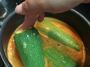 A picture of zucchini minced meat