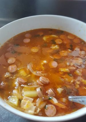 Foto resep Sup Merah