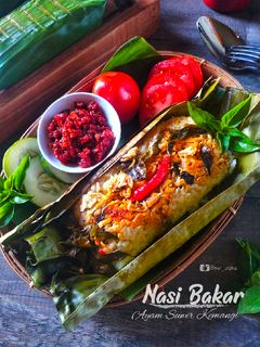 Foto resep Nasi Bakar Ayam Suwir