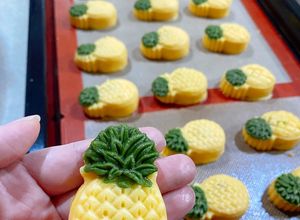 Foto resep Nastar Taiwan bentuk Nanas