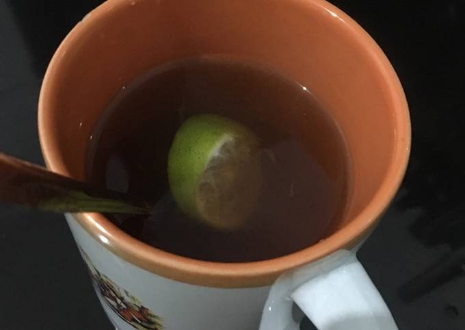 Cara Bikin Teh jeruk nipis segerr Praktis